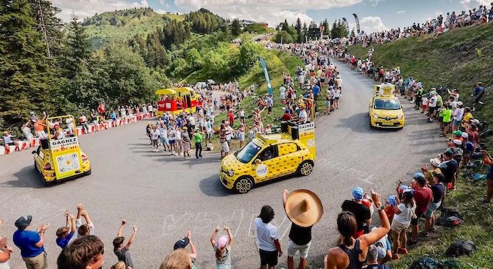 CARAVANE DU TOUR - Le Béarn à nouveau présent dans le grand barnum